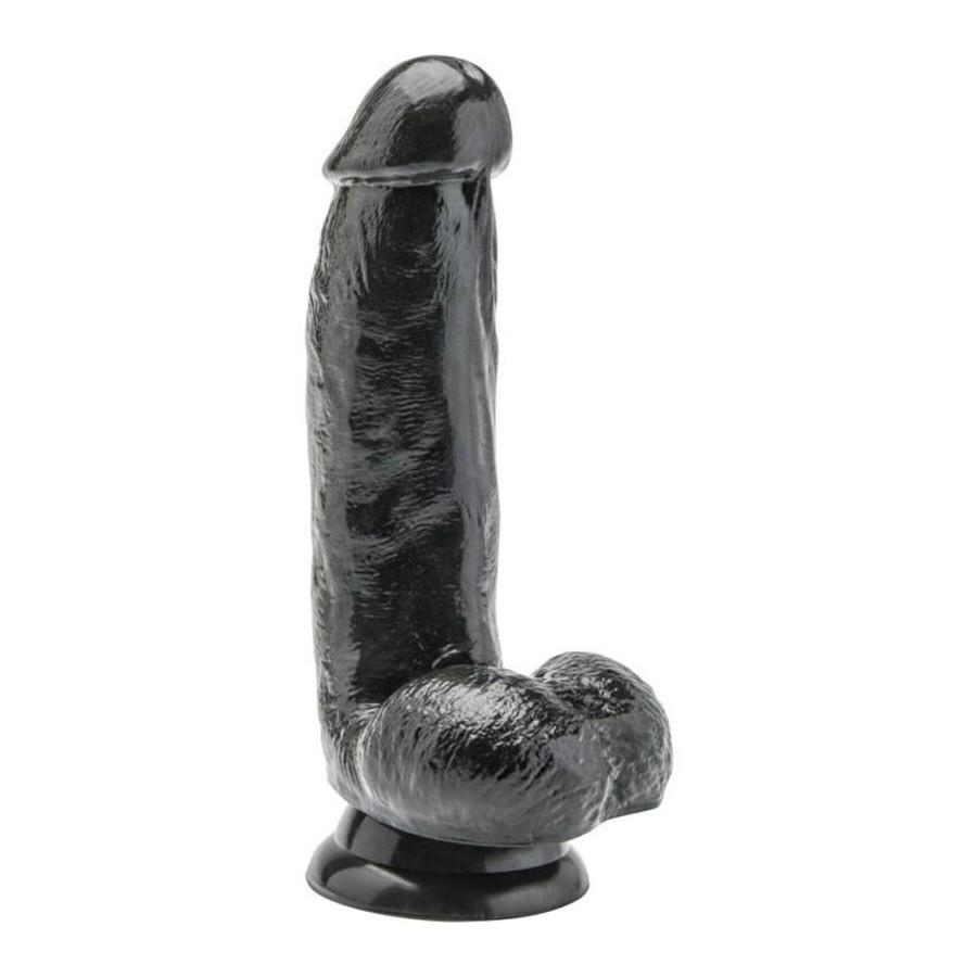 GET REAL  DILDO 12 CM MUST KUULIDEGA